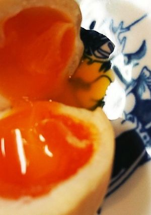 夏の麺類に！酸っぱい濃厚味玉！簡単だよ！-レシピのメイン写真