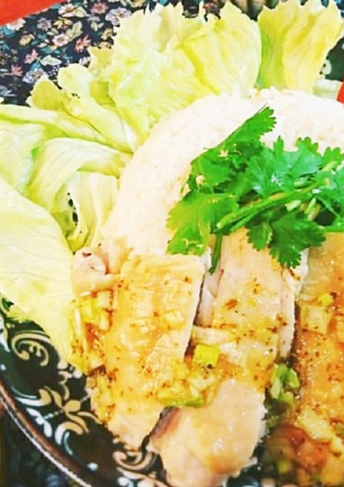 炊飯器で簡単カオマンガイ♪(海南鶏飯)-レシピのメイン写真