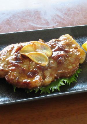 豚肩ロース肉の梅干し入り生姜焼き-レシピのメイン写真