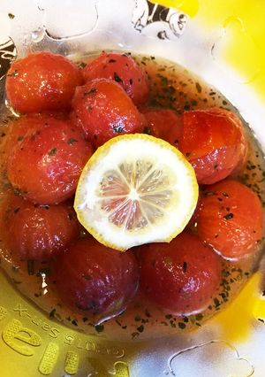 夏味!プチトマトのマリネ-レシピのメイン写真
