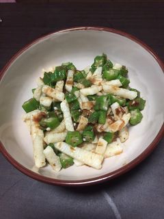おくらと長芋のおかか和え-レシピのメイン写真