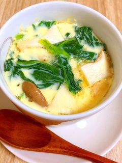 白だしで簡単!レンジで作る冷やし茶碗蒸し-レシピのメイン写真