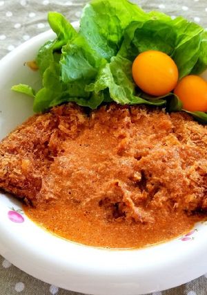 トンカツアレンジ✿アメリケーヌソース-レシピのメイン写真