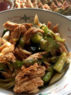 胡瓜と鶏肉のピリ辛味噌和え-レシピのメイン写真