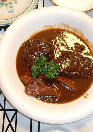 牛すね肉の赤ワイン煮-レシピのメイン写真