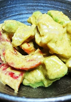 超簡単!カレーチキンヨーグルトサラダ-レシピのメイン写真