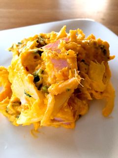 クセになる味★カボチャのクリーミーサラダ-レシピのメイン写真