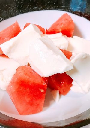豆腐とお砂糖だけ♡簡単杏仁豆腐-レシピのメイン写真