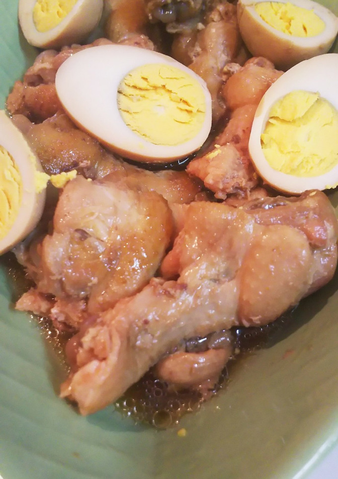 炊飯器で手羽元と卵の煮物-レシピのメイン写真