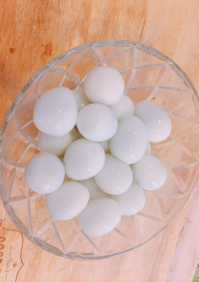 ❄︎簡単綺麗❤️うずらの卵の湯がき方❄︎-レシピのメイン写真