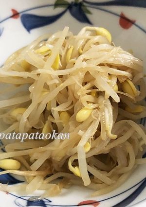 レンジで簡単♪豆もやしのナムル-レシピのメイン写真