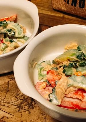 苦くないゴーヤサラダ-レシピのメイン写真