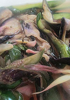 さし酢で作る茄子の生しば漬け-レシピのメイン写真