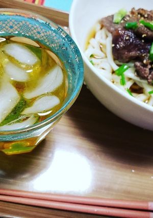 夏バテ回復スタミナ冷やし肉うどん-レシピのメイン写真