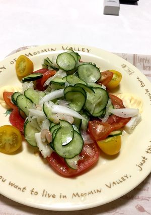 夏にさっぱり魚介のマリネ-レシピのメイン写真