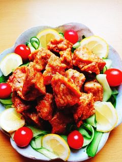 マグロのアラ!おいしい唐揚げ-レシピのメイン写真