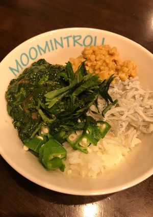 暑い日にピッタリ！ネバネバ丼-レシピのメイン写真