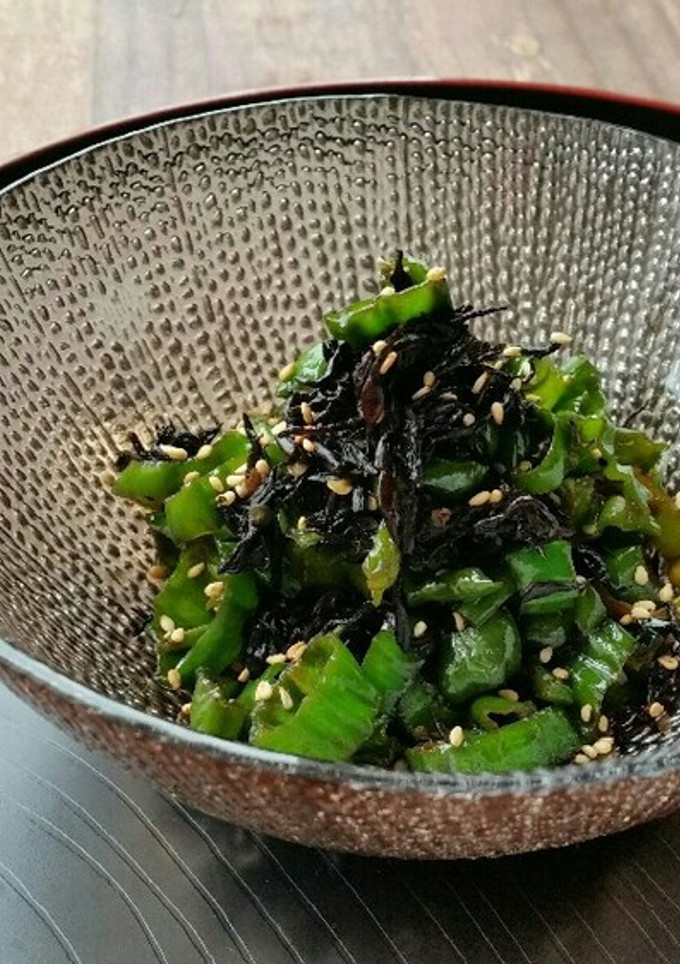 甘辛ししとうひじきの炒め物-レシピのメイン写真
