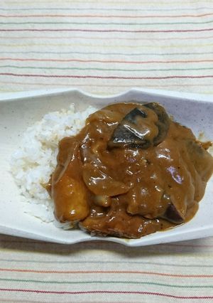 透析もOK！ちくわと椎茸のカレー-レシピのメイン写真