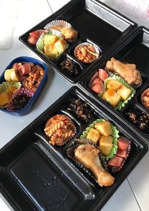 2018/07/24夕食弁当-レシピのメイン写真