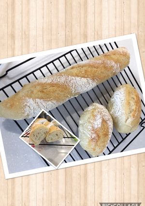 ソフトフランスパン 加水率85パ-レシピのメイン写真