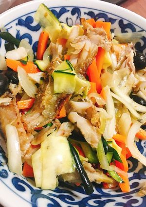 魚の干物のマリネ-レシピのメイン写真