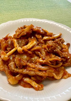 お弁当にも♪豚こま肉のケチャップ炒め-レシピのメイン写真