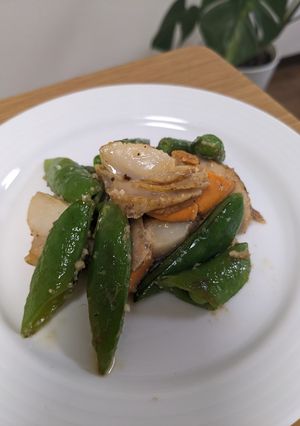 ✨簡単✨ホタテと春野菜のレモン塩麹炒-レシピのメイン写真
