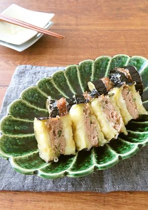 なすのはさみ揚げ☆お弁当やおつまみに♪-レシピのメイン写真