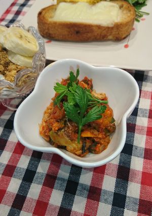 鯖の水煮缶deラタトゥイユ-レシピのメイン写真