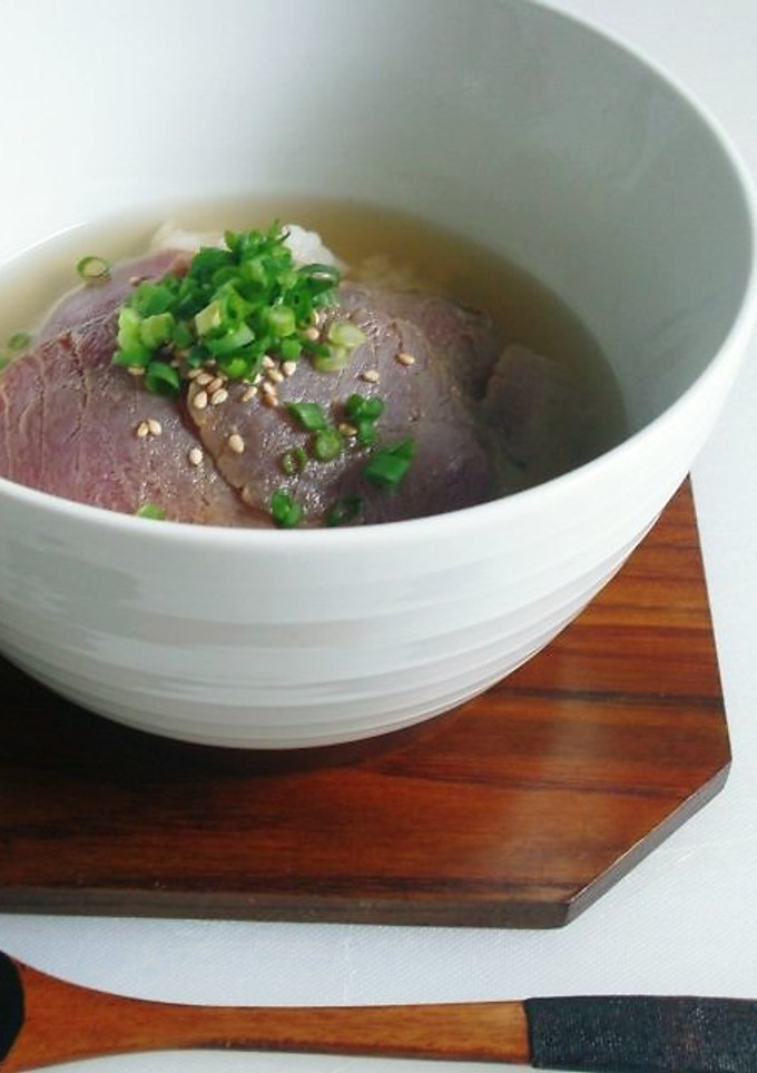 *まぐろの漬け茶漬け*-レシピのメイン写真