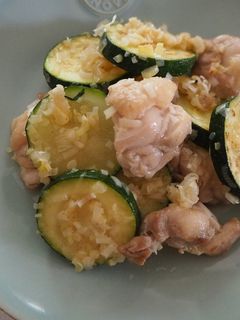 鶏肉とズッキーニのねぎ塩炒め-レシピのメイン写真