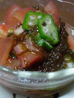 もずくとトマトの酢の物-レシピのメイン写真