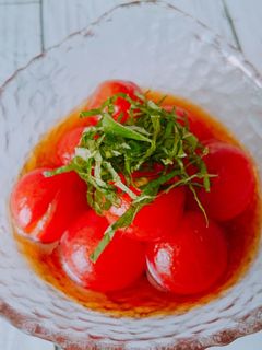 ミニトマトのマリネ-レシピのメイン写真