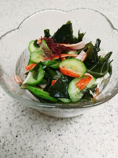 かにかまとわかめのまろやか酢の物-レシピのメイン写真