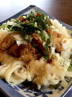 冷やし 鶏唐そうめん-レシピのメイン写真