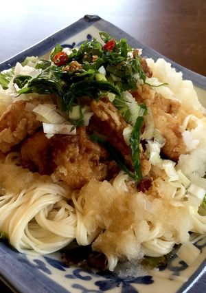 冷やし 鶏唐そうめん-レシピのメイン写真