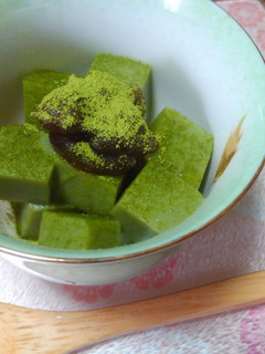 抹茶豆乳かんてん-レシピのメイン写真