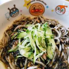 口内炎や喉荒れに！海苔サバそうめん-レシピのメイン写真