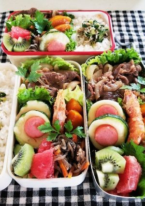 女子高生、男子学生、会社員の私弁当❤29-レシピのメイン写真