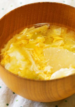 大根と卵の味噌汁♪-レシピのメイン写真