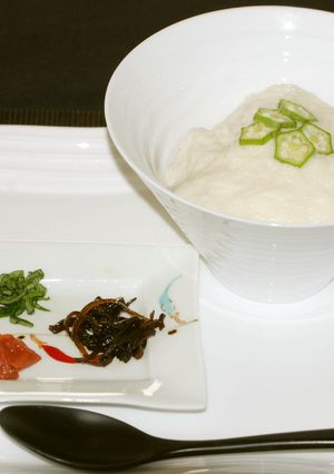 梅もち麦炊き込みの簡単‼とろろご飯♪-レシピのメイン写真