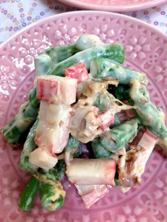 いんげんの鰹節マヨ和え-レシピのメイン写真