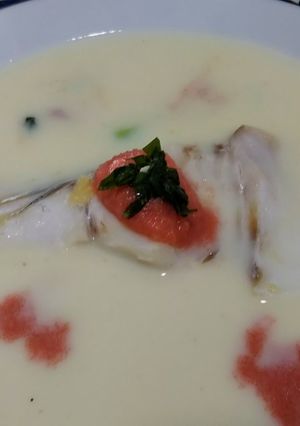 たらと明太子の冷たいポタージュ-レシピのメイン写真