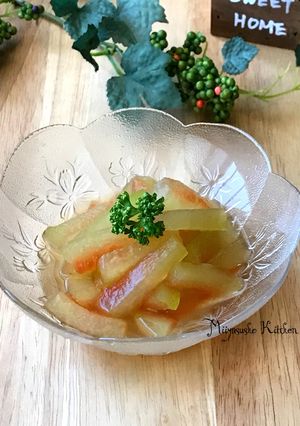 西瓜の煮物の胡椒味-レシピのメイン写真
