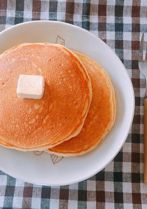 簡単！♡薄力粉で作るホットケーキ♡-レシピのメイン写真