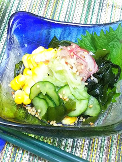 玉蜀黍の薬膳酢の物-レシピのメイン写真