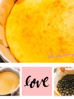 ブルーベリーチーズケーキ-レシピのメイン写真