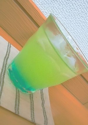 簡単！！2色のサイダージュース☆-レシピのメイン写真