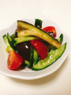 夏野菜の簡単さっぱり和え-レシピのメイン写真